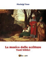 La musica delle scritture - Testi biblici