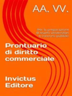 Prontuario di Diritto Commerciale