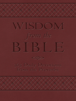Wisdom from the Bible: 365 Daily Devotions from the Proverbs