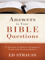 Answers to Your Bible Questions