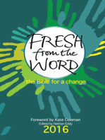 Fresh From the Word 2016: The Bible for a change