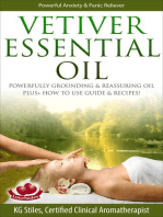 Vetiver Essential Oil Powerfully Grounding & Reassuring Oil Plus+ How to Use Guide & Recipes!: Healing with Essential Oil