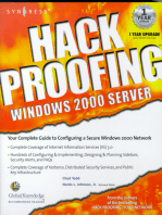 Hack Proofing Windows 2000 Server