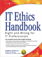 IT Ethics Handbook:: Right and Wrong for IT Professionals