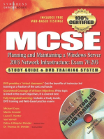 MCSE Planning and Maintaining a Microsoft Windows Server 2003 Network Infrastructure (Exam 70-293): Guide & DVD Training System