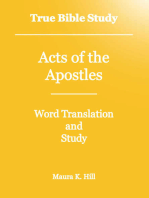True Bible Study - Acts of the Apostles