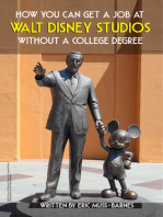 How You Can Get a Job at Walt Disney Studios Without a College Degree
