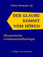 Der Glaube kommt vom Hören: Ökumenische Fundamentaltheologie