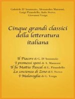 Cinque grandi classici della letteratura italiana