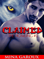 Claimed (M/M Wolf Shifter Romance) (The Howling Book 1)