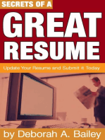 Secrets of a Great Resume