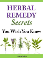 Herbal Remedies Secrets You Wish You Knew