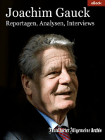 Joachim Gauck: Reportagen - Analysen - Interviews