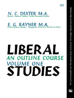 Liberal Studies: An Outline Course