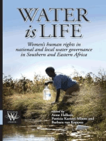 Water is Life: Women�s human rights in national and local water governance in Southern and Eastern Africa