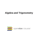 Algebra and Trigonometry