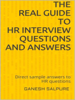 The Real Guide to HR Interview Questions and Answers