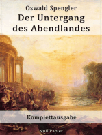 Der Untergang des Abendlandes: Komplettausgabe