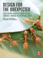 Design for the Unexpected: From Holonic Manufacturing Systems towards a Humane Mechatronics Society