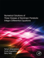 Numerical Solutions of Three Classes of Nonlinear Parabolic Integro-Differential Equations