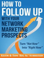 How to Follow Up With Your Network Marketing Prospects