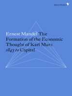 The Formation of the Economic Thought of Karl Marx: 1843 to Capital