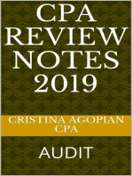 CPA Review Notes 2019 - Audit (AUD)