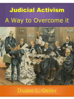 Judicial Activism: A Way to Overcome it