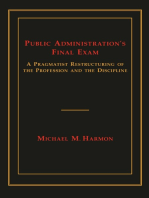 Public Administration's Final Exam