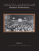 Theatre Symposium, Vol. 17: Outdoor Performance