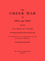 The Creek War of 1813 and 1814