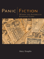 Panic Fiction: Women and Antebellum Economic Crisis