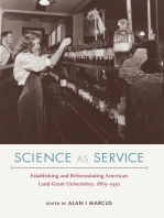 Science as Service: Establishing and Reformulating American Land-Grant Universities, 1865–1930