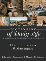 Dictionary of Daily Life in Biblical & Post-Biblical Antiquity