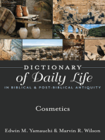 Dictionary of Daily Life in Biblical & Post-Biblical Antiquity: Cosmetics