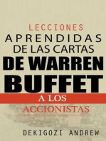 Lecciones aprendidas de las cartas de Warren Buffet a los accionistas