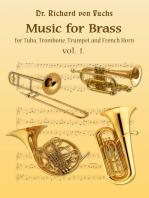 Dr. Richard von Fuchs Music for Tuba, Trombone, Trumpet and French Horn Brass Vol. 1.