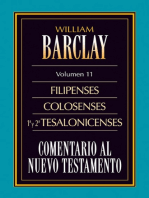 Comentario al Nuevo Testamento Vol. 11: Filipenses, Colosenses, 1º y 2º  Tesalonicenses