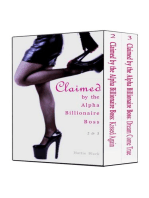 Claimed by the Alpha Billionaire Boss 2 & 3 (BWWM Interracial Romance Short Stories)