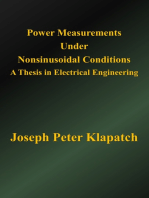 Power Measurements Under Nonsinusoidal Conditions : A Thesis in Electrical Engineering