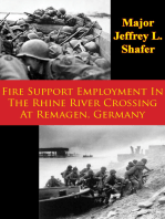 Fire Support Employment In The Rhine River Crossing At Remagen, Germany