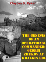 The Genesis Of An Operational Commander
