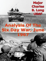 Analysis Of The Six Day War, June 1967