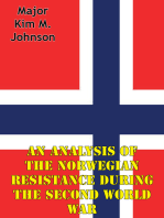 An Analysis Of The Norwegian Resistance During The Second World War