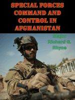 Special Forces Command And Control In Afghanistan