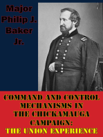 Command And Control Mechanisms In The Chickamauga Campaign