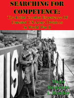 Searching For Competence: The Initial Combat Experience Of Untested US Army Divisions In World War II