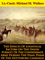 The Effects Of Logistical Factors On The Union Pursuit Of The Confederate Army: During The Final Phase Of The Gettysburg Campaign