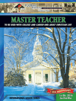 Master Teacher: 1st Quarter 2016