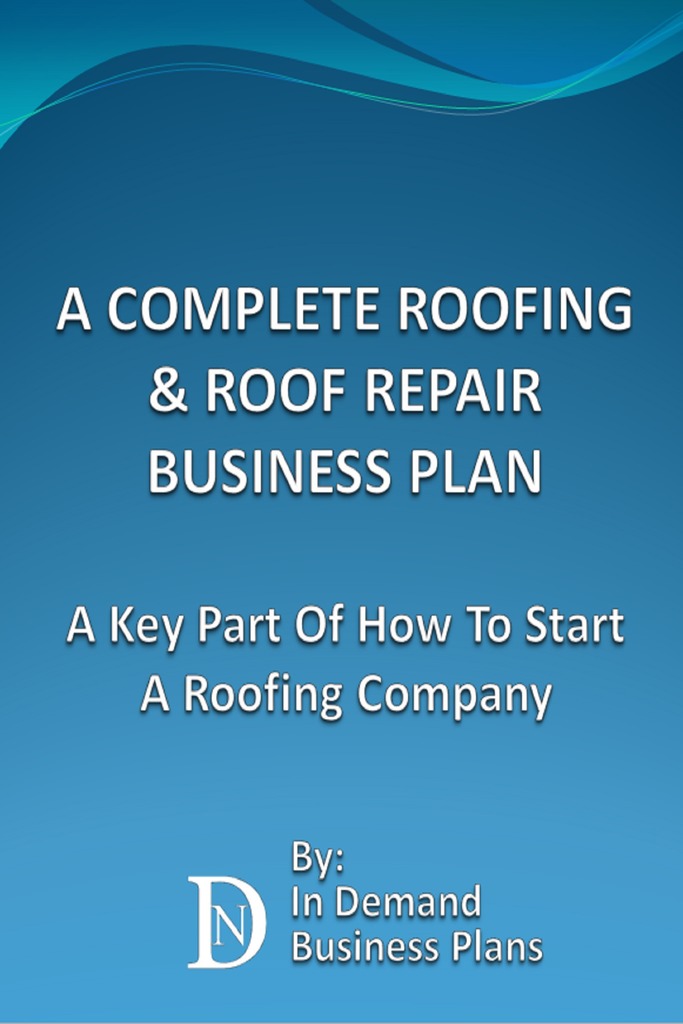 how to write a business plan for a roofing company